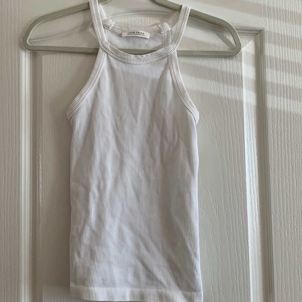 12th Tribe White Tank